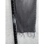 Old Navy  Jeans Women 18 Low Rise Boyfriend Raw Hem Charcoal Wash Denim Pants‎ Photo 4
