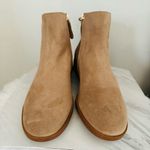 Kate Spade  Sadie Side Zip Tasseled Ankle Suede Boots, ‎ Almond, Size 9.5, NWOB Photo 1