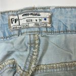 Free People New The Beryl Tencel Vintage Light Wash Flare Jeans Size 28 Photo 4