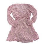 Billabong Dress Womens Small Pink Lady Daisy Wrap Mini Spring Romance Photo 3