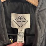 st. john's bay  Black Quilted Mid-weight Vest Gold Accents Women’s Size Medium Photo 6