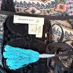 Anthropologie  Meadow Rue Giada Long Sleeve Crochet Detail Blouse Size L Photo 5