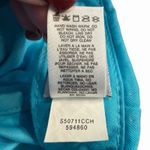 Nike Y2K  Turquoise Swoosh Logo Baseball Cap Adjustable Dad Hat One Size Preppy Photo 9