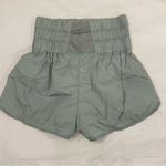 Free People Movement FP Movement by Free People Light Blue Athletic Shorts Size Medium Photo 4