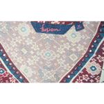 Fusion Boho Tribal Geometric Print Midi Dress M V Photo 2