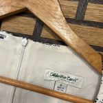 Coldwater Creek  Brown‎ And White Stripe Floral Tank Dress Size 6 Photo 6