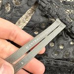 Anthropologie By  Women’s Victorian Lace Cutwork Blouse Top Boho in Black S Photo 12