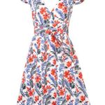 Carolina Herrera  Floral cap sleeve mini dress
Size 6 Photo 0