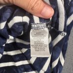 Blue Curl Beachwear Womens Small Blue White Stripe Hooded Swimsuit Cover-up Photo 7