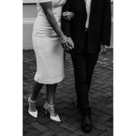 Dress the Population Bailey Off the Shoulder Body-Con Dress Off White XX-Large Photo 12