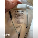 Babaton Women's One Piece Swimsuit White Scoop Neck Size S NWT Photo 3