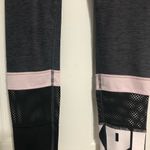 PINK - Victoria's Secret PINK Victoria’s Secret ultimate gray pink mesh high rise leggings womens‎ medium Photo 2