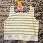 Caco x Powerpuff Girls Green Striped Tank Top size M Size M Photo 2
