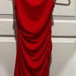ZARA red mini bodycon dress Photo 0