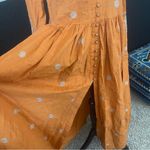 Pakistani Indian Festive Party Dress orange Floral Print 2 piece with Dupatta Size 10 Photo 6
