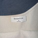 Babaton Aritzia Sculpt Knit One-Shoulder Cropped Tank Beige Medium Photo 2