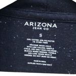 Arizona Jeans Arizona Black Hooded Long Sleeve Pullover Shirt Photo 1
