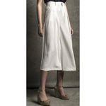 ASOS Beige Striped Wide Leg Pant Photo 1