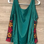 Judith March  Women Green Long Sleeve Blouse size‎ small Photo 0