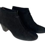 Aquatalia Russell & Bromley Ankle Boots Women’s Size 8 Black Suede EU38.5 Photo 0
