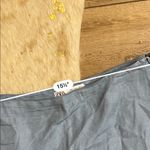 ZARA  ruffle wrap chambray blue skort Photo 2