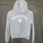 Wildfox  💋🦊 Bridesmaid Regan gray NWT Hoodie only Photo 2