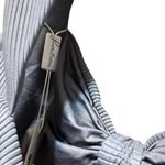 frankie's bikinis NWT Gray Ronnie Ribbed Neck Tie Top Size Small Photo 14