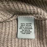 Joan Vass  Soft Gray Knit Cashmere Blend Pullover Sweater Womens Size Small Photo 7