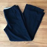 Banana Republic Women's Martin Black Wide Leg Pants, 14 Long Photo 0