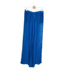 Sunsets Breezy Beach Pants Sheer Crochet Electric Blue Size Small Medium Photo 6