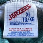 Jerzees VTG Sweatshirt Double Collar Floral Print Crew Neck Cotton Gray XLarge Photo 2