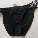 Jag jeans JAG Two Piece Geometric Halter Black/White Bikini S Resortwear Vacation Casual Photo 5
