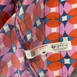 Anthropologie 2 pc Multicolor Geometric Shirt and shorts pajama . Photo 5