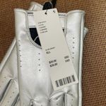 Urban Outfitters Silver  Faux Leather Moto Glove Sleek gloves Photo 5