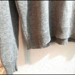 Brandy Melville  gray striped sweater Photo 2