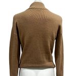Theory  Wool Turtleneck Sweater Brown Pullover Petites Size P Fall Winter Photo 5
