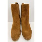 Ralph Lauren Lauren Chelsea Boots Size 10 Women Brown Suede Water Resistant Photo 3