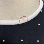 White House | Black Market Stripe 3/4 Sleeve Faux Pearls Sliding Seams Top *DEFECT Photo 10