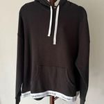 Calvin Klein Women's Modern Cotton Lounge Drawstring Hoodie Black Photo 0