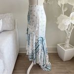 Cami NYC  Bronte Printed Blue And White High Low Skirt In Resort Bandana Photo 6
