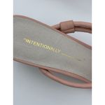 Intentionally Blank Heeled Sandal Pink Nude Size 8 Strappy Block Heel Photo 8