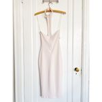 Nookie • Frankie Bodycon Dress midi cutout choker Nude beige wiggle strapless Photo 11