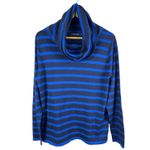 Ralph Lauren Polo Golf Blue Stripes Long Sleeve Cowl Neck Sweater Size Large‎ Photo 3