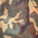 Alice + Olivia  camo mini dress with small cowl neck. Sexy.‎ Small. Camouflage Photo 8
