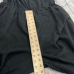 Old Navy  Linen Blend Jumper Black Spaghetti Strap Relaxed fit wide leg Large Photo 11