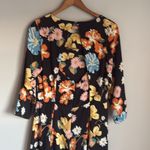 Sea NY silk floral maxi dress 4 Black Photo 5