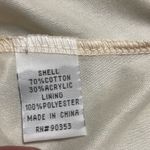 Rebellion  Again 2 piece Crochet Knit Top Shorts Set NWOT Blue and Cream Size S Photo 9