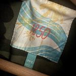 Cali 1850 Y2K Camouflage Cargo Military Patchwork  Jacket Juniors Teen SZ Medium Photo 2