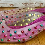 Kate Spade NWT  Pink Multicolor Studded Heels Photo 0