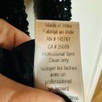 Parker  Black Sequin One Shoulder Long Sleeve Beaded Bodycon Mini Dress Size 0 Photo 10